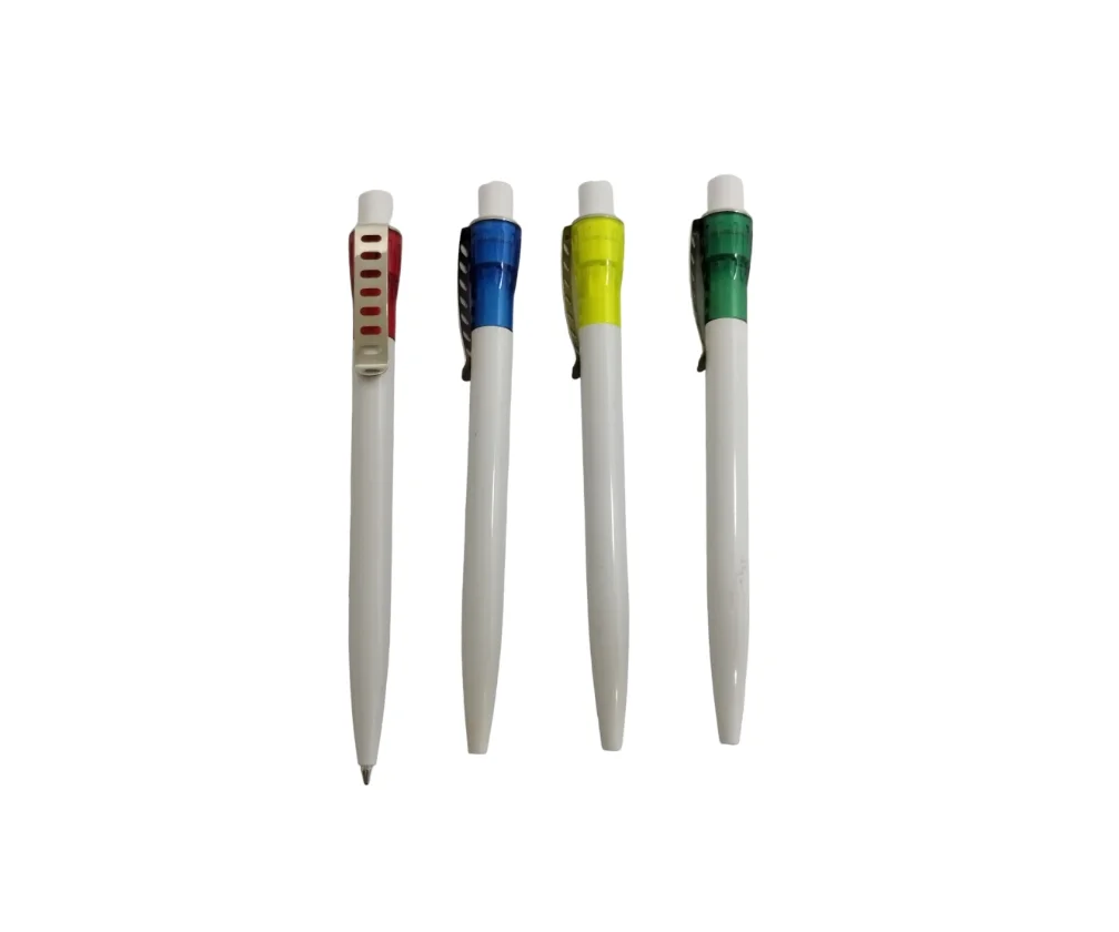 TPI590 Bolígrafo Plástico Verde Rojo Amarillo
