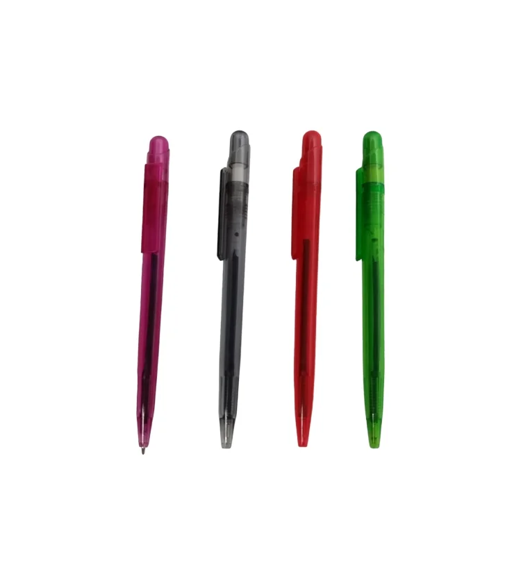 TPI126 Bolígrafo Plástico Rojo Verde Gris Fucsia