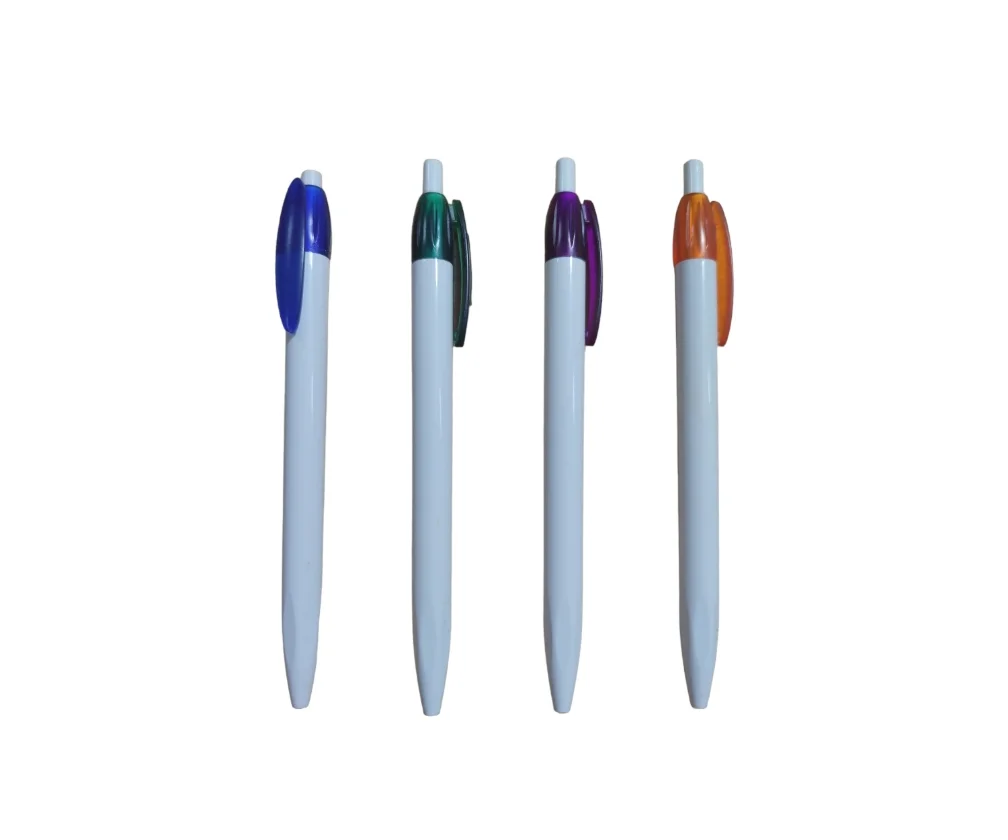 TPI212 Bolígrafo Plástico Violeta Naranja Verde Azul