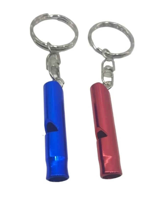 TPI2118 Llavero Silbato Rojo , Azul