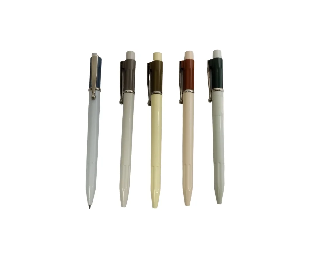 TPI320 Bolígrafo Plástico Verde Marron Beige Gris Azul