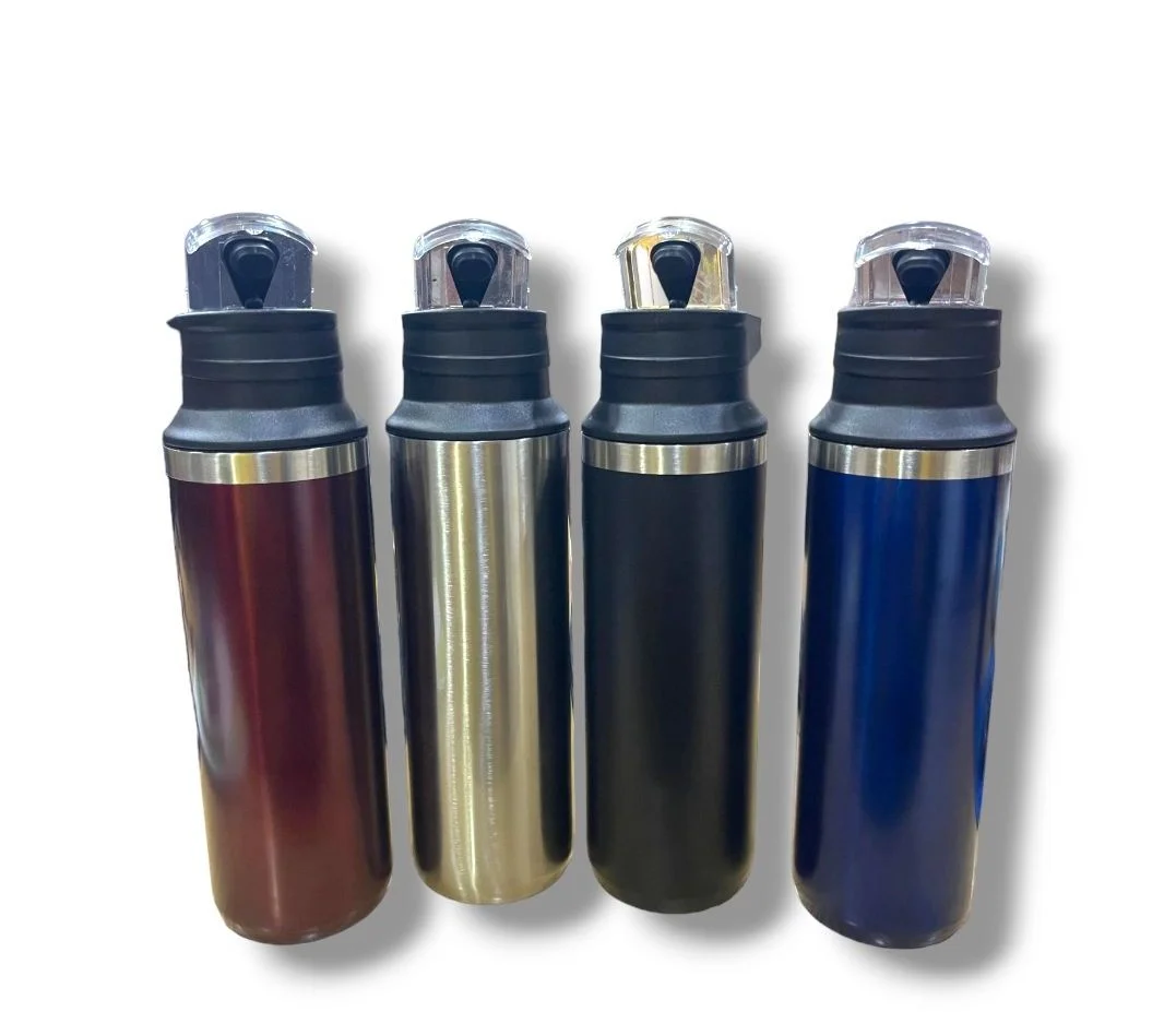 TPW74 Termo Vacum 750 ml Azul , Negro