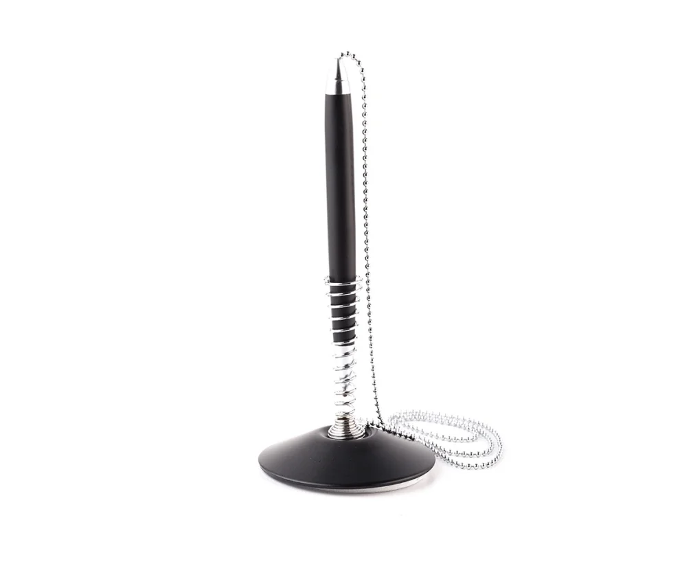 G1134 Boligrafo metal con base