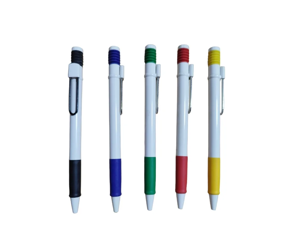 TPI560 Bolígrafo Plástico Rojo Verde Azul Gris Amarillo
