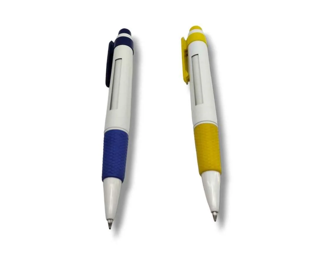 APL21 Bolígrafo Plástico Rojo Azul Naranja