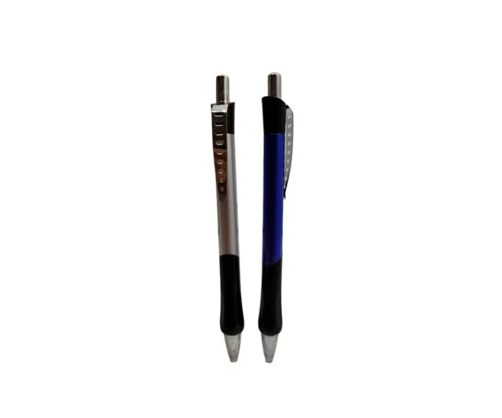 TPZ02 Bolígrafo Plástico Azul y Plata