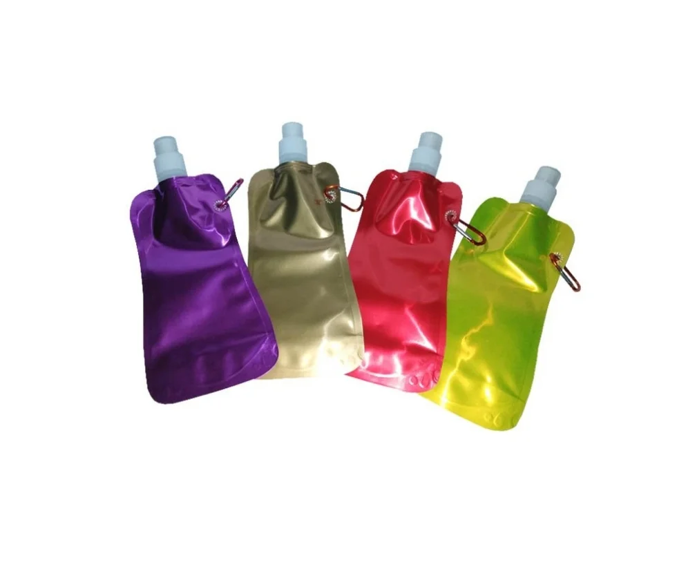 TPO931 Botella Colapsable Amarillo Dorado Morado Rojo