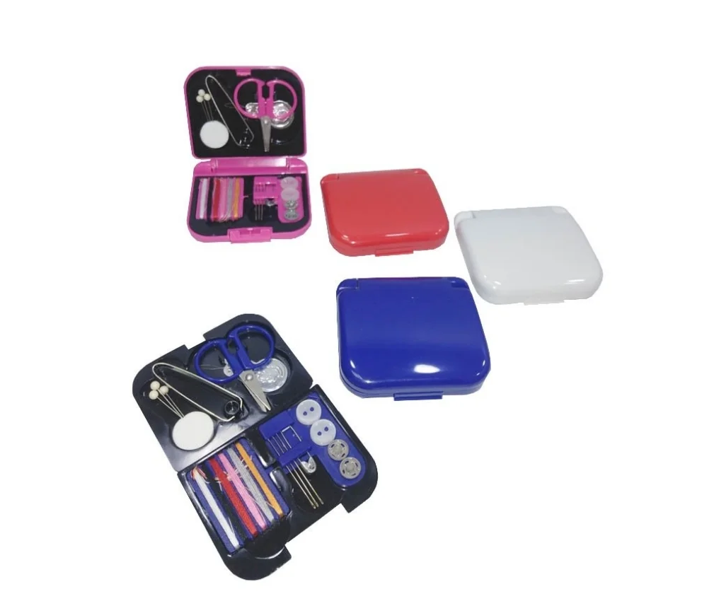 TPO919 Set de Costura Azul, Rojo, Blanco, Negro