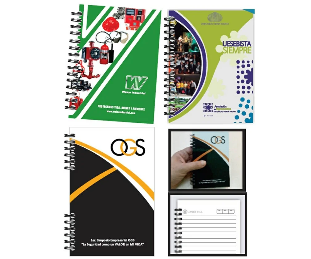 LBS06 Cuaderno Libreta Tapa Dura Full Color 16 x 10.50 cm agenda