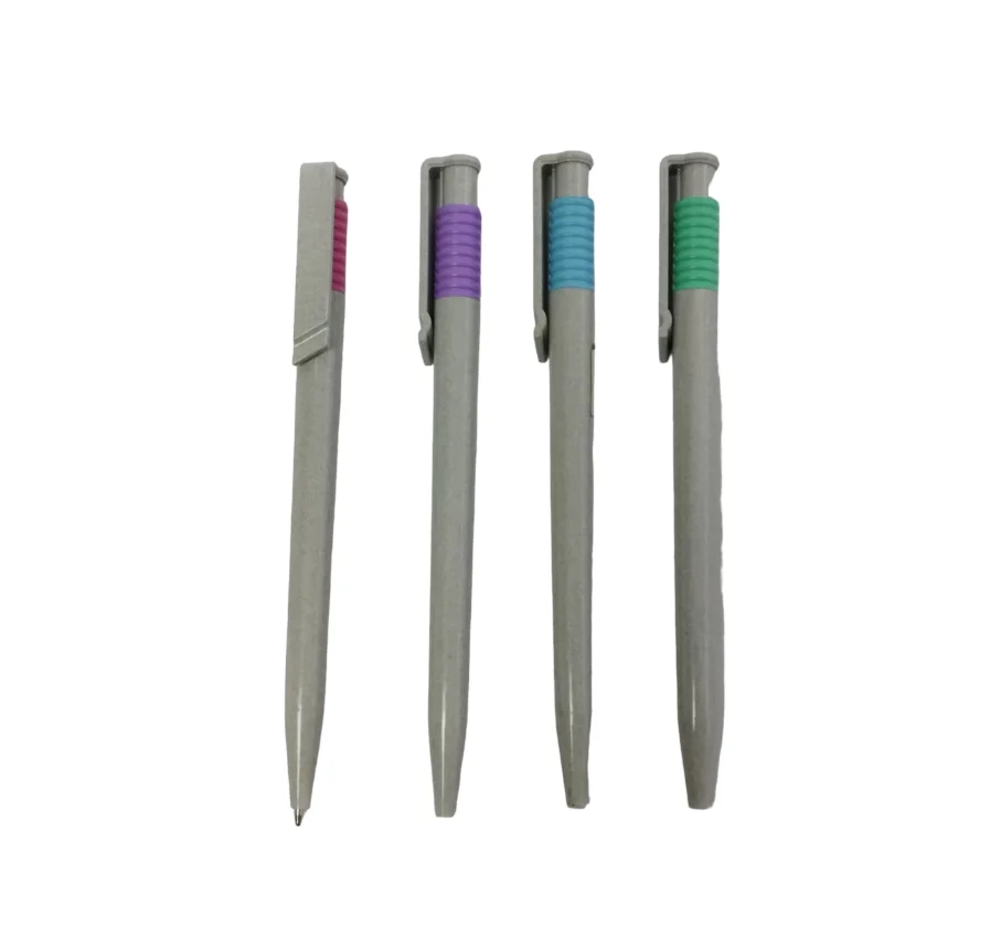TPI2000 Bolígrafo Plástico Verde Violeta Celeste Fucsia
