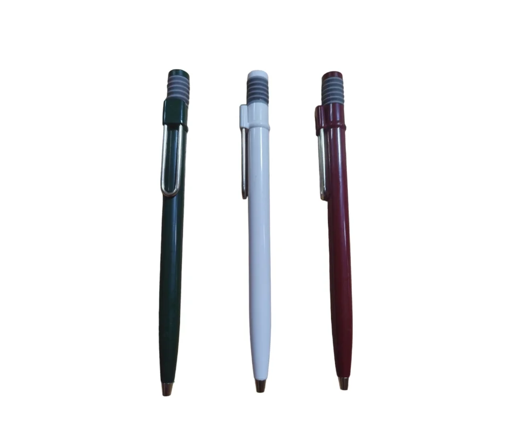 TPI558 Bolígrafo Plástico Vinotinto , Verde