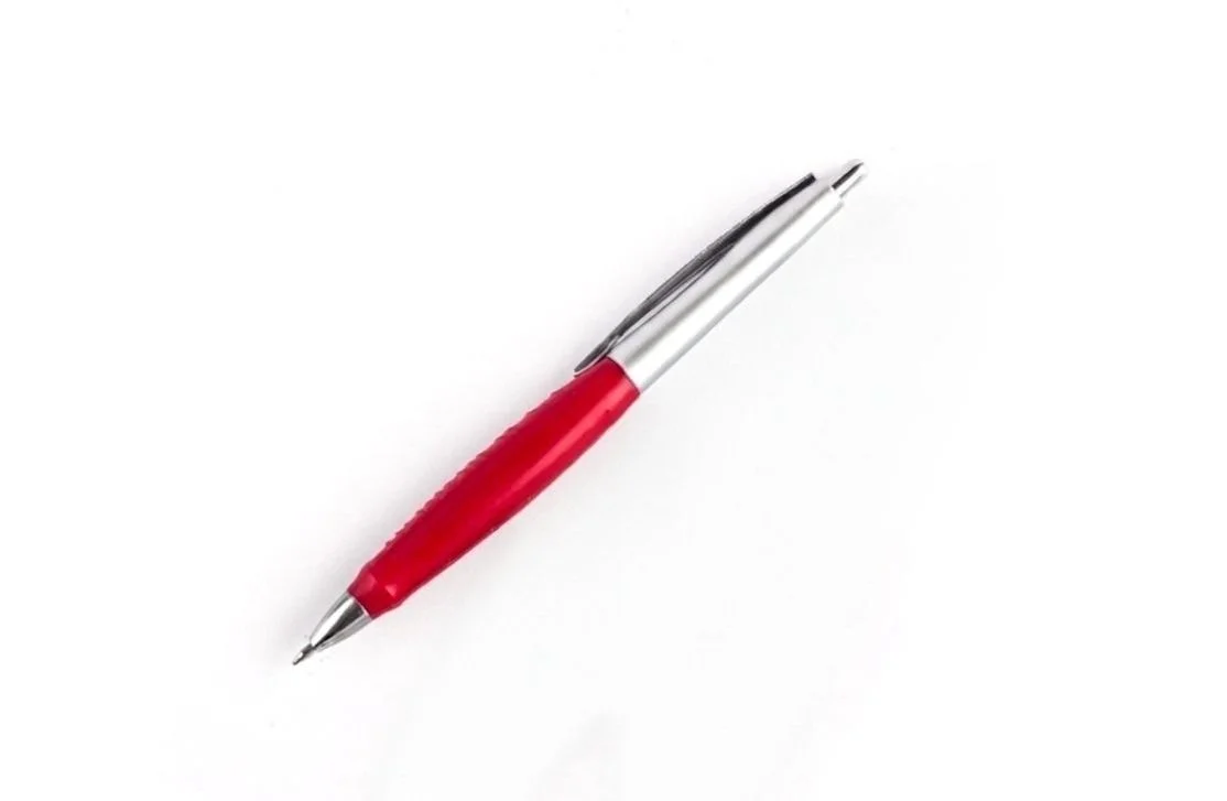 D833 Bolígrafos Plastico Rojo