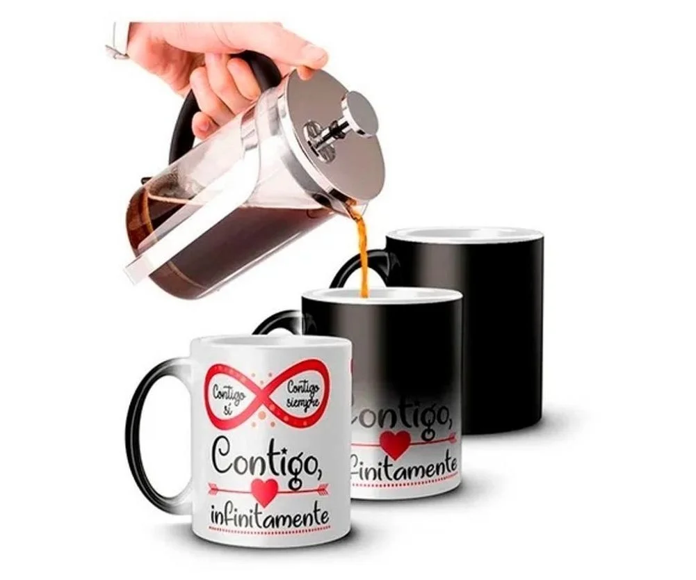 TPUS951 Taza Mágica Negra 11oz @ ∆