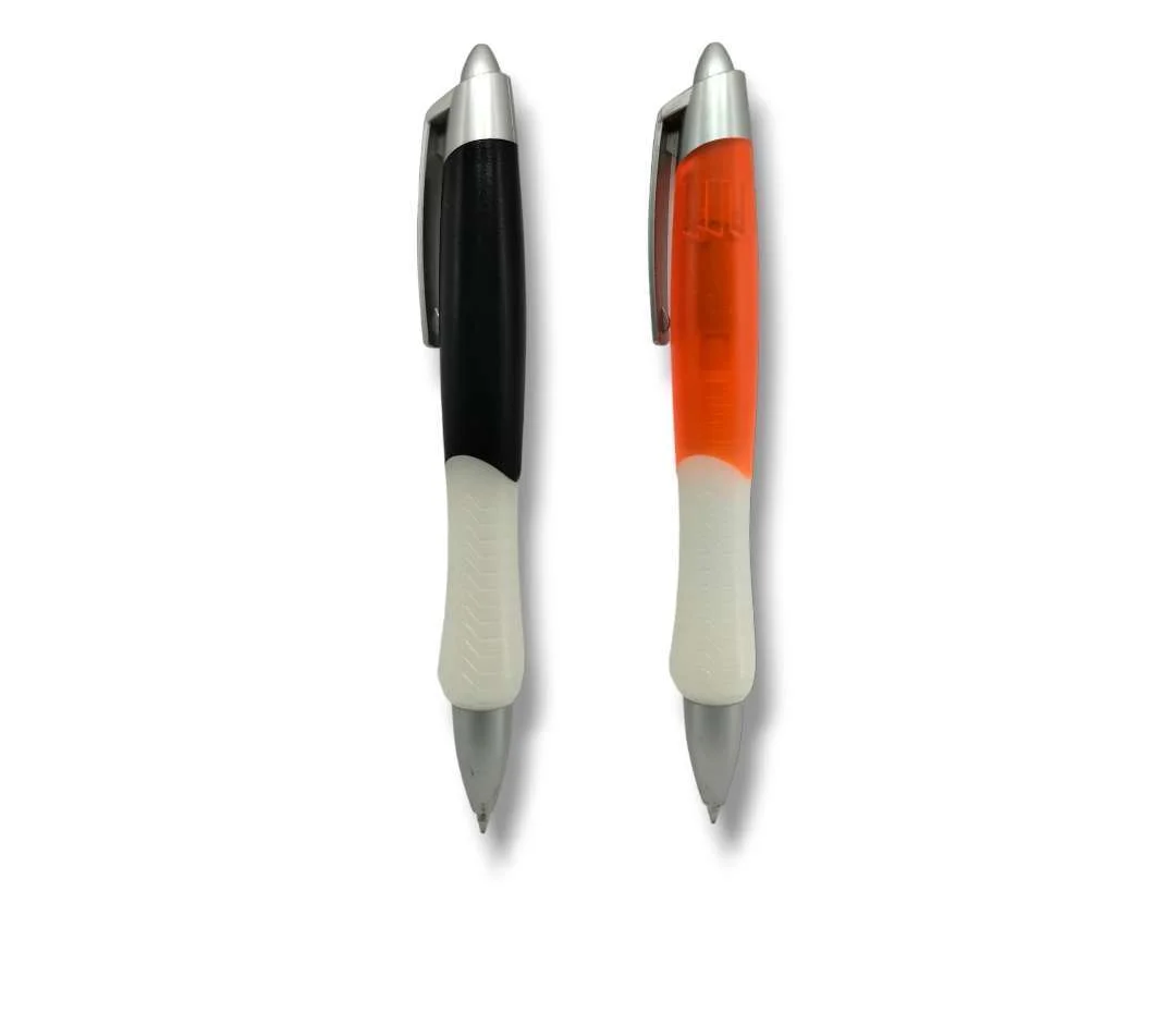 APL69 Bolígrafo Plastico Naranja, Negro