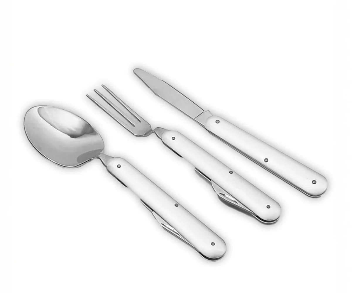 TPUC454 Set De Cubierto Plegables viajero camping @