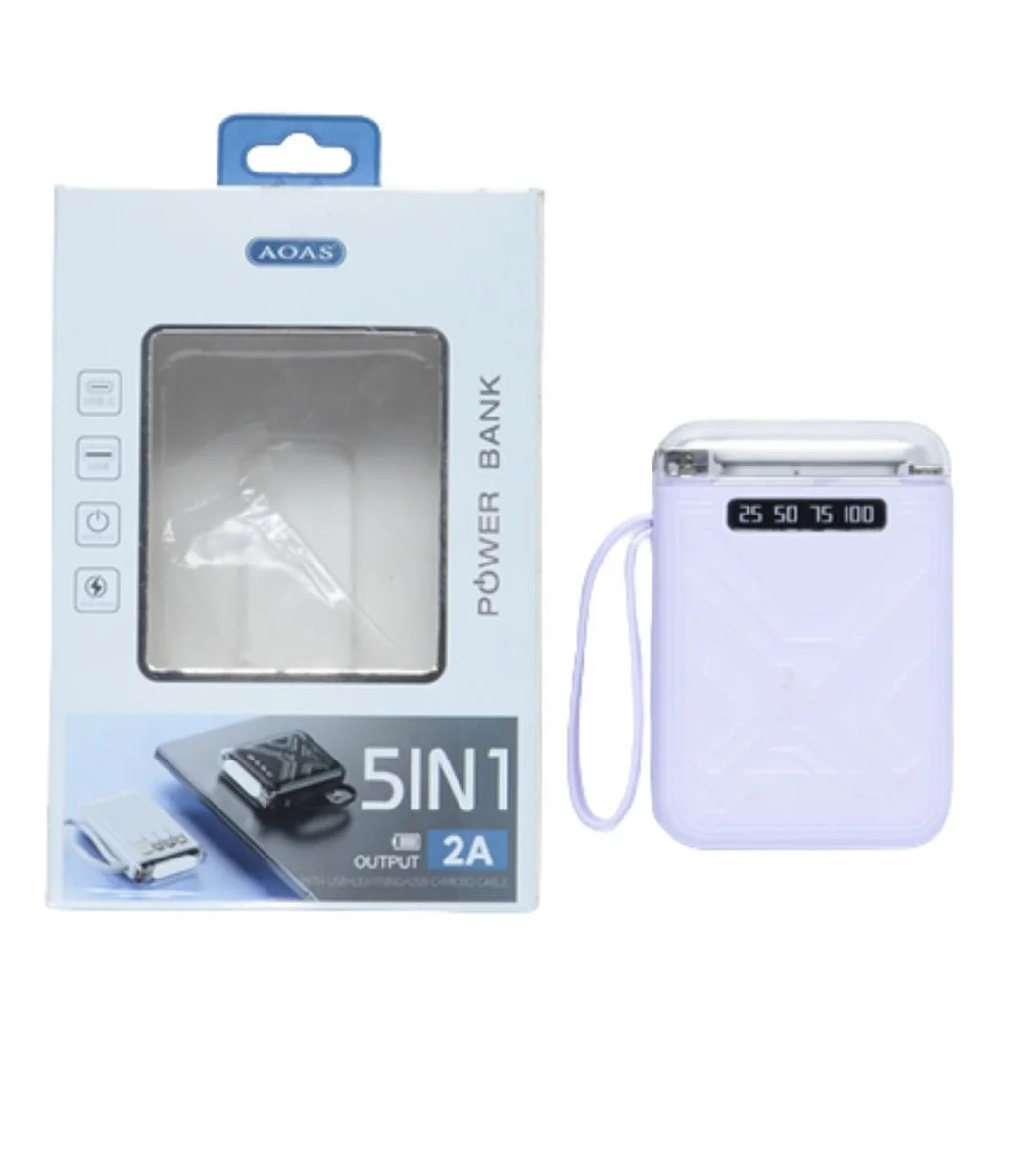 TPR029 Powerbank 5 En 1