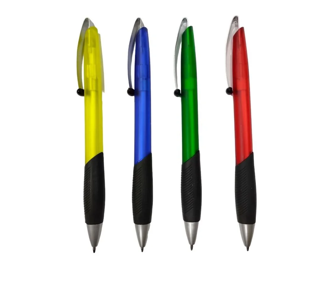 TPQ6483 Boligrafo Plastico Azul , Amarillo , Rojo , Verde