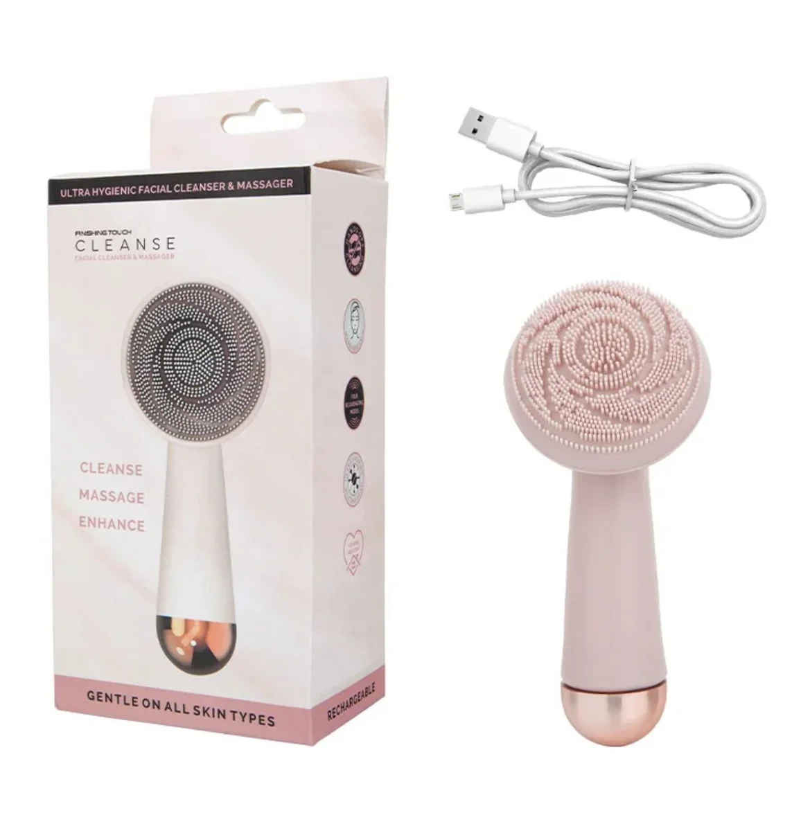 TPR003 Cepillo Limpiador Facial Eléctrico