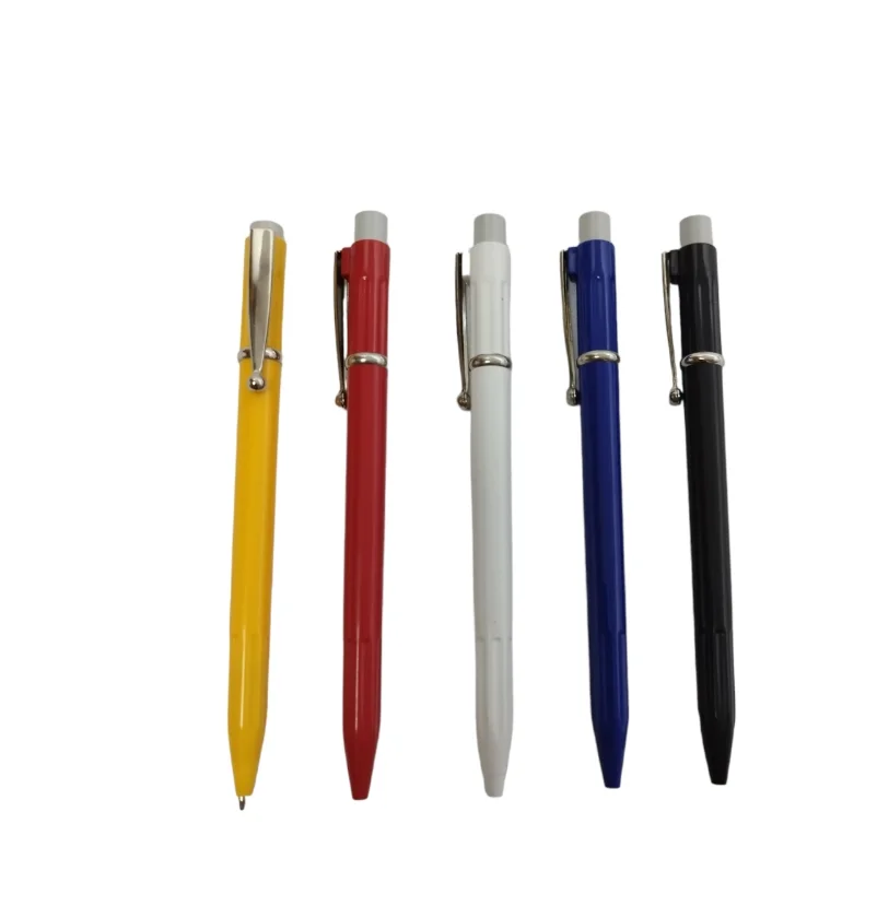 TPI321 Boligrafo Plástico Amarillo Rojo Azul