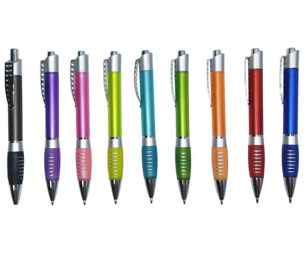 TPO912 Boligrafo Plastico Azul, Verde, Rojo, Negro, Rosado, Morado, Naranja, Amarillo