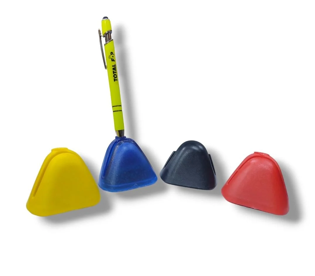APL70 Porta Lapiz y Soporte de Notas Azul, Amarillo, Negro, Rojo