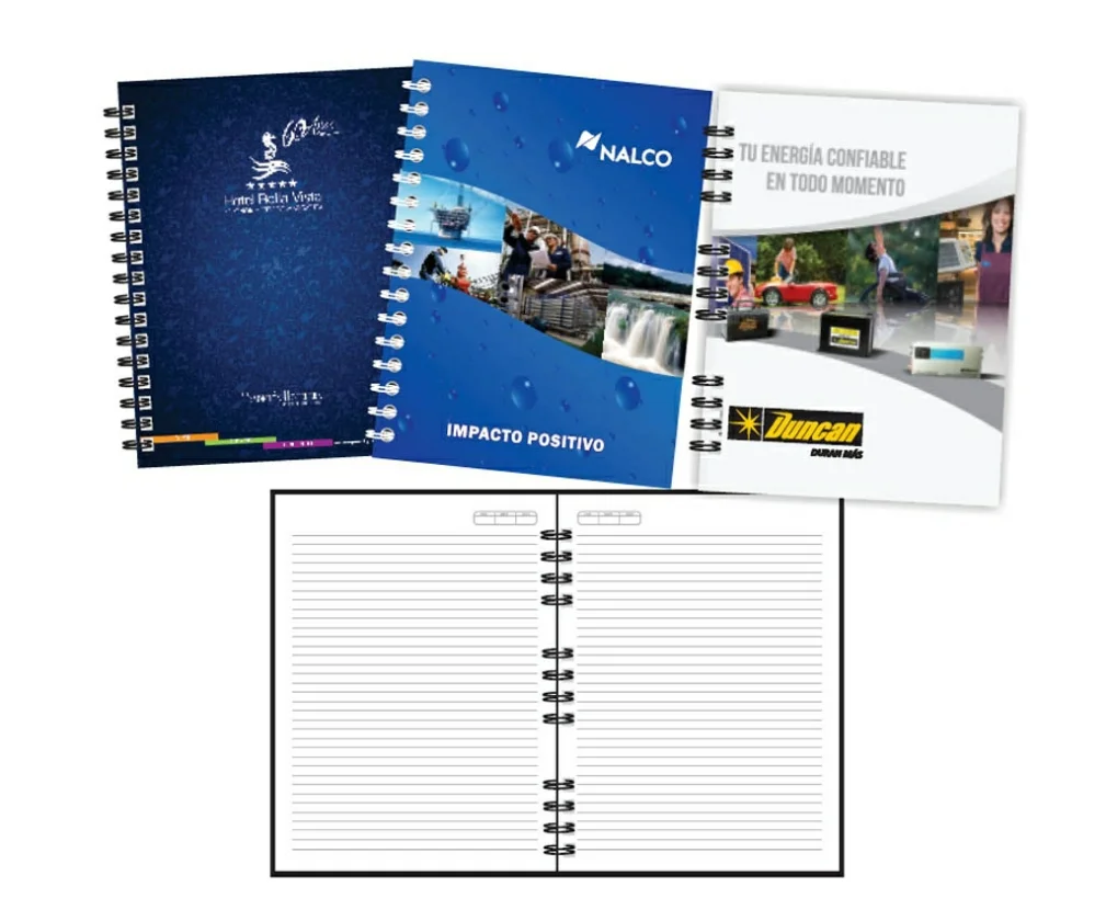 LBS07 Cuaderno Plastificado 100 Hojas 27x21 cm agenda