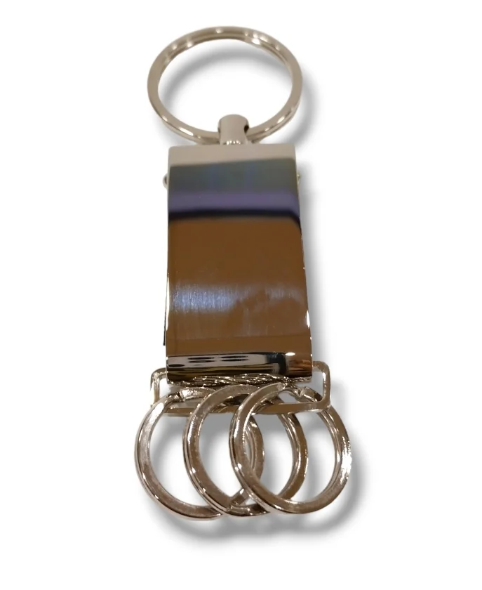 TPI1640 Llavero Plata con Argollas