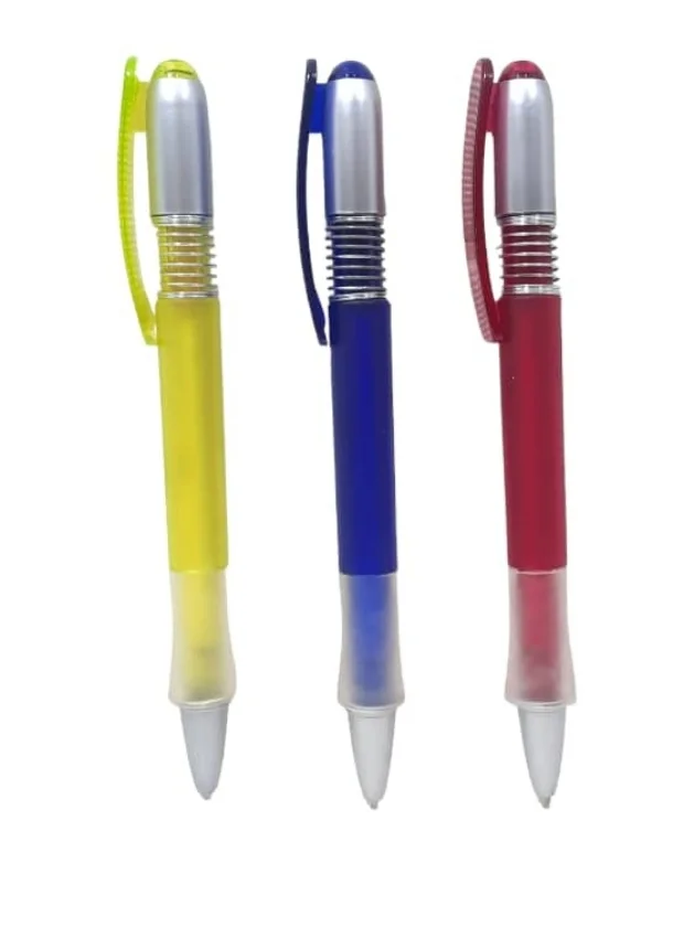 TPT005 Boligrafo Plástico Amarillo , Azul , Rojo