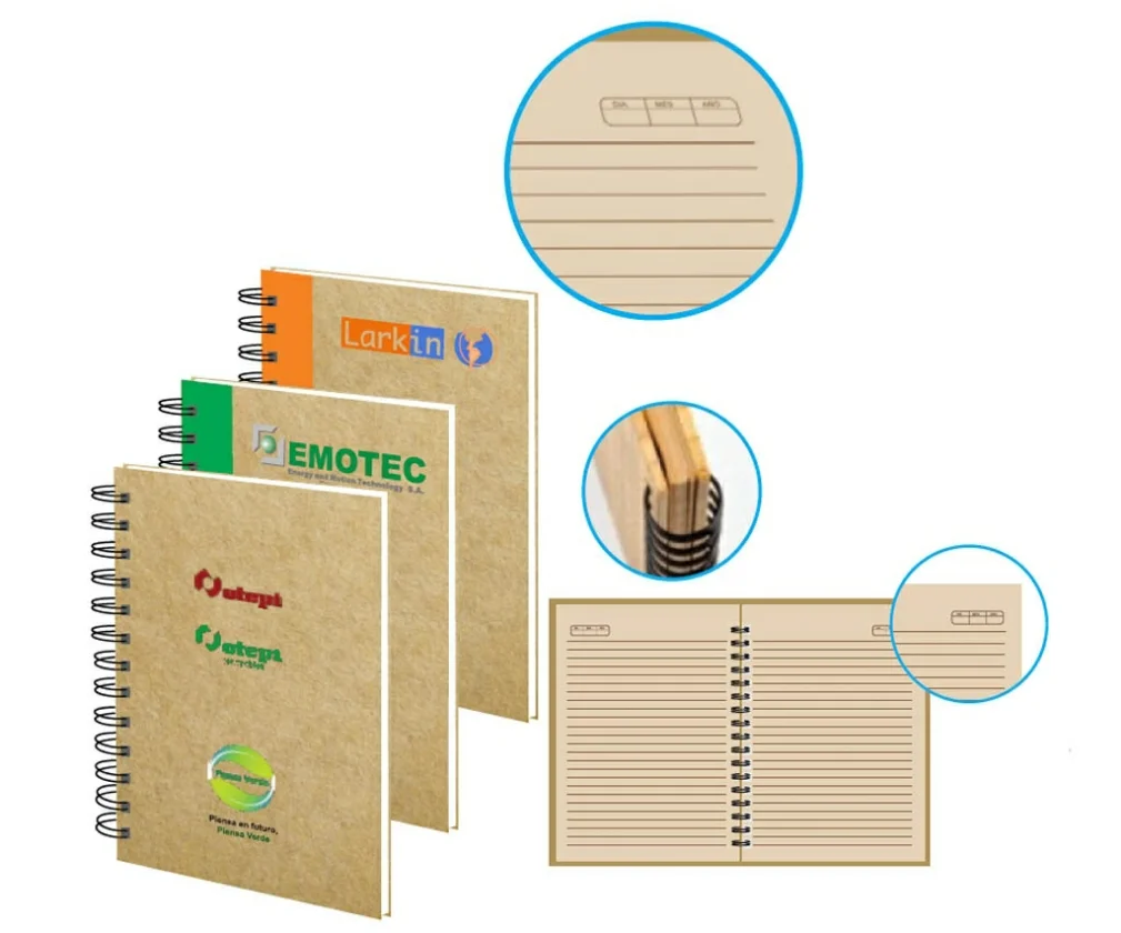 LBS04 Cuaderno Libreta Eco 21 x 15 cm agenda